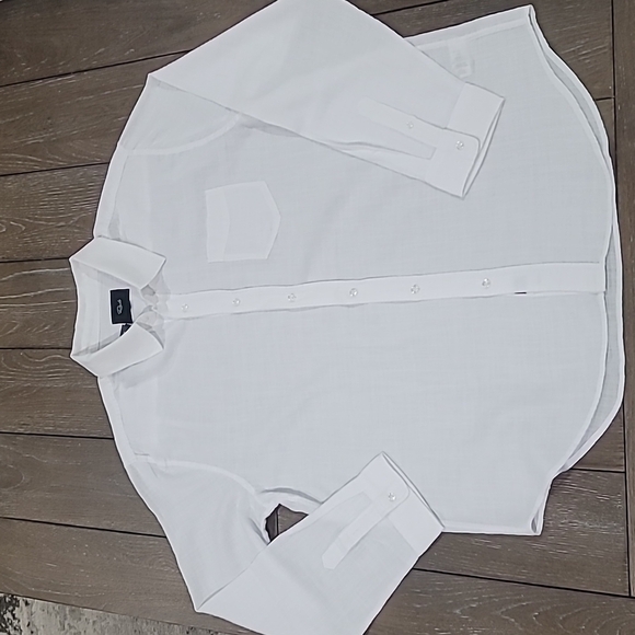 Rails Men's Wyatt White Long Sleeve Button Up Size XXL - Picture 5 of 13